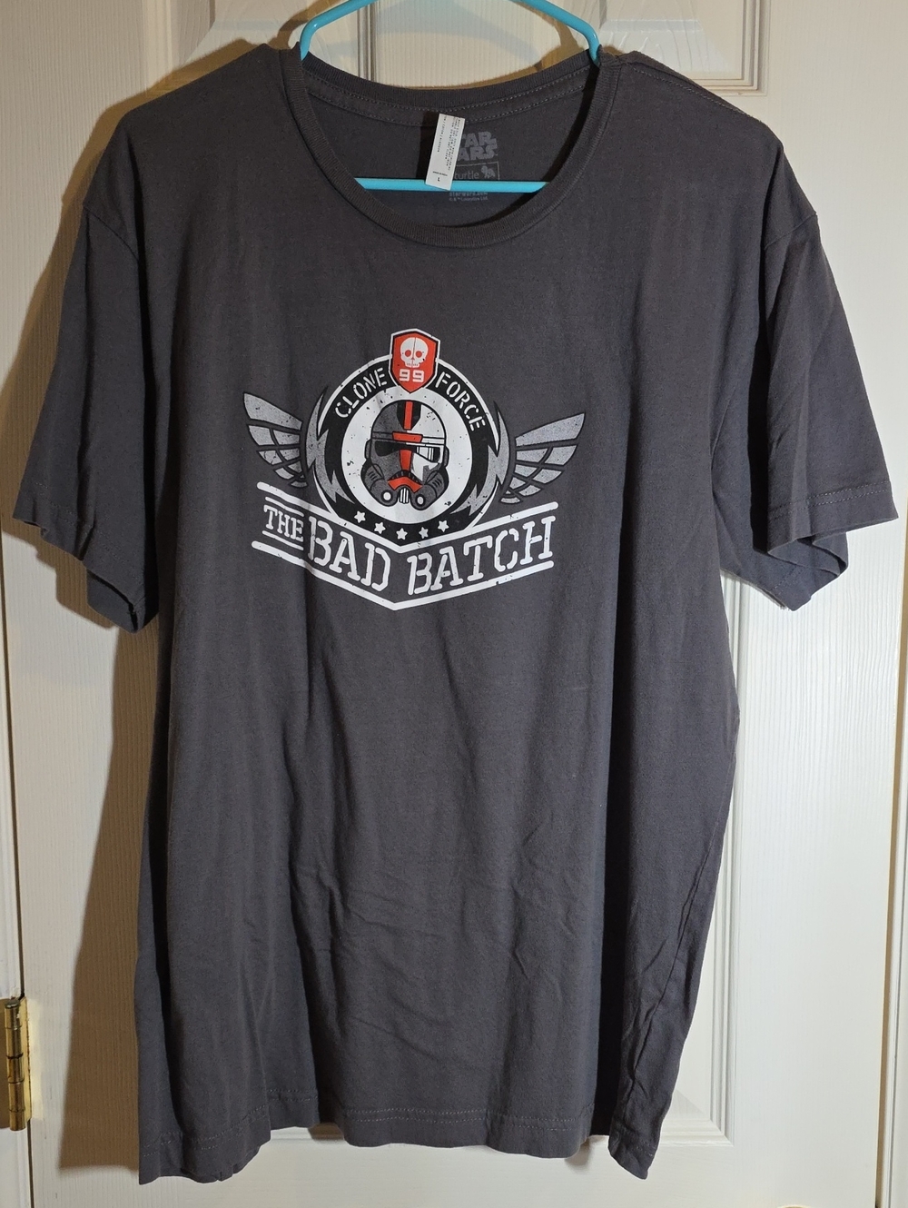 Star Wars The Bad Batch Men's Graphic Tee - Charcoal Gray